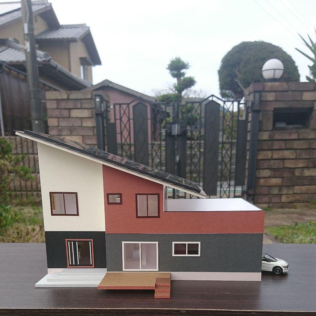 50分の1，2階建て内外模型No.91『希望の5月』